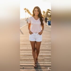 Day Break Vero Beach Tourist Short Sleeve Shirt Size XL (EUC)